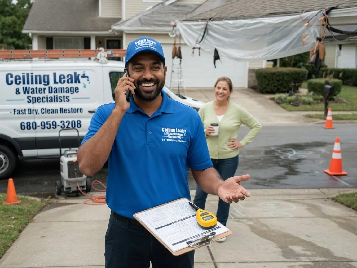 Ceiling Leak Cleanup Waitsfield, VT FAQs
